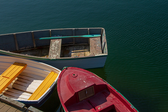 Three Rowboats